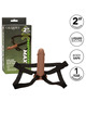 california exotics - performance maxx life-like extension with harness brown skin