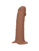 california exotics - performance maxx life-like extension with harness brown skin