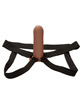 california exotics - performance maxx extension with harness brown skin