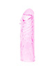 baile - pink stimulating silicone penis cover 13 cm
