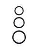 fantasy c-ringz - silicone 3 ring stamina set