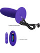 Plug Anal Pretty Love Juventude com Vibração e Comando Roxo