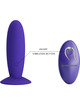 Pretty love - youth plug anal vibrator remote control violet