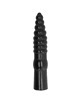 Dildo All Black Spiral Preto 33 cm