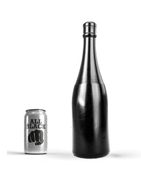 all black - anal bottle 34,5 cm