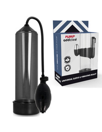 Bomba para Pénis Addicted RX3 com Vibração Preto