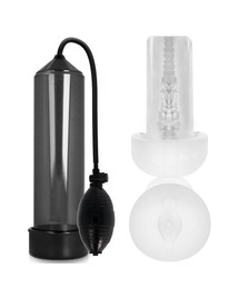 pump addicted - rx3 bomba erecciÓn negro con masturbador