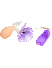 Mini Vibrador Baile Butterfly com Comando Roxo