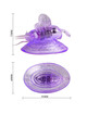 Mini Vibrador Baile Butterfly com Comando Roxo