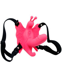 baile - ultra passionate vibrating butterfly harness