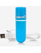 Screaming o - rechargeable vibrating bullet vooom blue