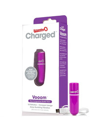 Bala Vibratória Screaming O Recarregável Vooom Roxo