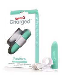 screaming o - masajeador recargable positive verde