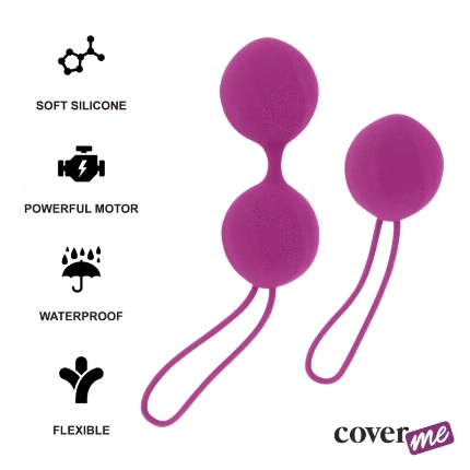 coverme - kegel entrenador pelvico lila
