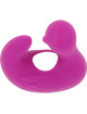 coverme - dedal pato estimulador de silicona recargable duckymania