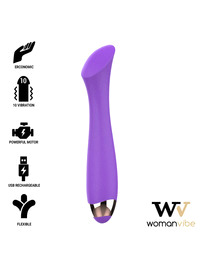 womanvibe - mandy "k" point silicone rechargeable vibrator
