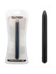 glossy - slim vibrador negro
