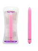 glossy - slim vibrador rosa intenso