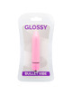 glossy - thin vibrador rosa intenso