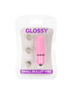 glossy - small bullet vibe deep rose