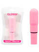 Mini Vibrador Glossy Rosa Claro