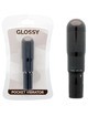 glossy - pocket vibrator black