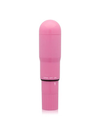 Mini Vibrador Glossy Rosa
