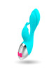 Mini Vibrador Rabbit Happy Loky Miki Turquesa