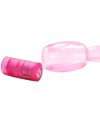 Cockring Vibratório com Língua e Estimulador de Clitóris Rosa,130013