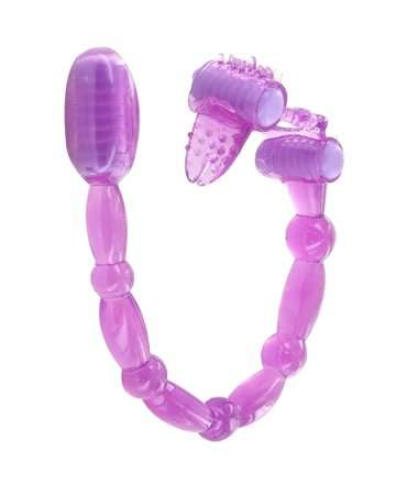 Cockring Vibratório com Língua e Estimulador de Clitóris Rosa,130013