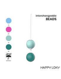 happy loky - kegel beads entrenamiento suelo pelvico