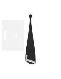 brilly glam - spot vibe vibrador clitorial orgasmico silicona negro