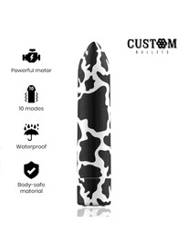 custom bullets - rechargeable cow magnetic 10 intensities