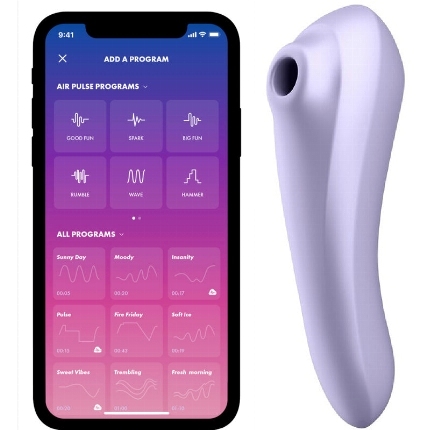 Vibrador Satisfyer Dual Pleasure Roxo
