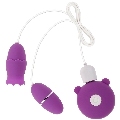 Estimulador de Clitóris OhMama Duplo Roxo