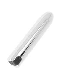 ohmama - silver vibrating bullet 9.5 cm