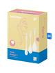 satisfyer - yoni power 1 kit de entrenamiento blanco