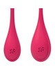 Kit Bolas de Kegel Satisfyer Yoni Power 1 Vermelho