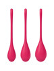 Kit Bolas de Kegel Satisfyer Yoni Power 1 Vermelho