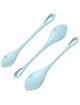 satisfyer - yoni power 2 kit de entrenamiento azul