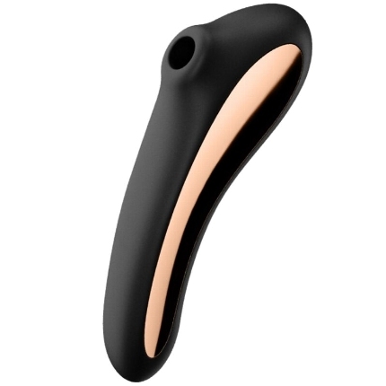 satisfyer - dual kiss estimulador clitoris negro