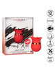 Estimulador de Clitóris Calexotics French Kiss Talker Vermelho