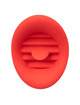 Estimulador de Clitóris Calexotics French Kiss Talker Vermelho