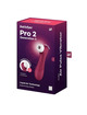 satisfyer - pro 2 generaciÓn 3 liquid air technology granate