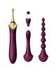zalo - bess 2 clitoral massager purple