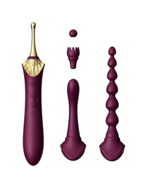 zalo - bess 2 clitoral massager purple