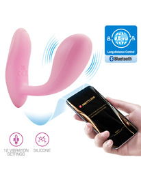 pretty love - baird g-spot 12 vibrations rechargeable pink app