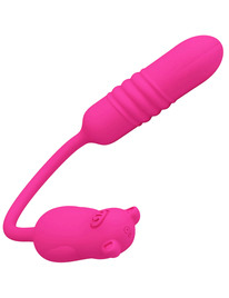 Vibrador Pretty Love Língua Rosa