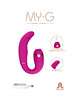 adrien lastic - myg succionador clitoris y estimulador g-spot rosa