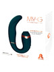 adrien lastic - myg succionador clitoris y estimulador g-spot verde oscuro